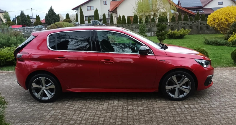 Peugeot 308 cena 39800 przebieg: 78000, rok produkcji 2019 z Kielce małe 79